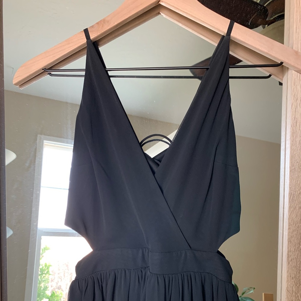 Black cutout maxi dress - Picture 4 of 6